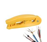 Herramientas de pelado de cable, herramientas para pelar cables Ethernet, pinzas ergonómicas con agarre confort para cortar y sujetar categorías 5 y 6 líneas UTP para teléfono y computadora