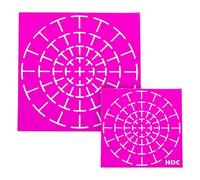 Herramientas de pintura de puntos Kits - plantillas de tela de rocosa Dotting | Los stencIils resistentes a los arañazos Materiales Dottiing 【Fácil de usar y cerrar | Plantillas de arte dot