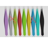 Herramientas De Pinzas Ultra Afiladas De 6 Piezas, Diseño De Forro Fino, Limpieza De Acné Y Espinillas, Ayudas De Belleza Para Pestañas, Cuidado De La Belleza En El Hogar.