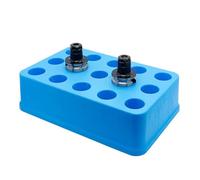 Herramientas de plástico, Caja de almacenamiento de soporte de herramientas de centro de mecanizado CNC BT30 BT50 caja de fresado de plástico duro(4pcs Poles)