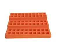 Herramientas de plástico, Caja de almacenamiento externa del portaherramientas del torno CNC, ranurado de plásticos rígidos, orificio cuadrado de 10-32 mm(16-25 Square Hole)