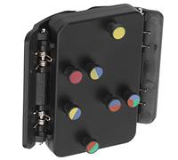 Herramientas de práctica de ukelele, entrenador de acordes de ukelele de botón redondo fácil de instalar para ukelele de 23 y 26 pulgadas para principiantes(Refuerzo de ukelele)