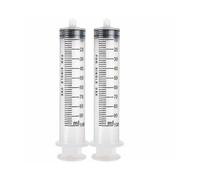 Herramientas de precisión compatibles con filtración, jeringas grandes con cuerpo transparente y escala legible. Ideales para laboratorios c