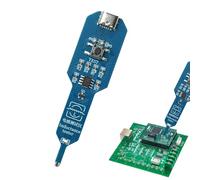 Herramientas de prueba de paquete de bobina,Detector de placa base de alta sensibilidad - Medidor de inductancia - Para Electricista Principiante Teléfono Reparación Circuito Chip Electrónico Voltaje