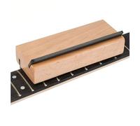 Herramientas De Pulido De Mantenimiento De Reparación De Luthier, Corona De Traste De Guitarra 2 En 1, Accesorios De Guitarra Con Descarga Biselada