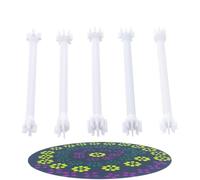 Herramientas de punteado floral - Herramienta de grabado - Marcadores florales Pluma ergonómica Pintor Doble Punta para Pulir Decorar Artesanías Dibujo Colorear