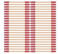 Herramientas de recolección de jalea real |50 bolígrafos de pulpa de bambú de doble cabeza para apicultores |Equipo de apicultura dedicado para la recolección de miel/abeja reina