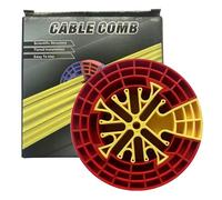 Herramientas de red para administración de cables: herramienta de administración de cables, desenredador de cables eficiente, alineador de cables compacto | Gestión ordenada esencial de cables de dato