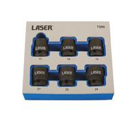 Herramientas De Remoción De Tuercas/Bolts Dañadas Laser 1/2"D 6 Piezas 7200