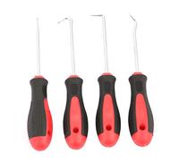 Herramientas de removedor de selección de automóviles y set de gancho para mangueras de junta de sello o anillo de diseño ergonómico duradero largo alcance 4pcs