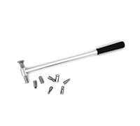 Herramientas de reparación de abolladuras, 8 piezas de varillas de extracción con punzón para herramientas de reparación de cabezales, herramientas de reparación de abolladuras