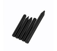 Herramientas de Reparación de Abolladuras sin Pintura, Set de 5 Bolígrafos de Nylon Negro, Varias Formas de Cabezal - Repara Abolladuras Fácil y Rápido, Control Cómodo para Uso (negro)