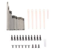 Herramientas de reparación de Clarinete Clarinete de Metal Reparación de Piezas de Mantenimiento Tornillos Kit de Herramientas para Conjunto de Accesorios para Instrumentos de Clarinete