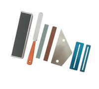 herramientas de reparación de guitarras Kit De Herramientas Para Guitarra Que Incluye Piedra Pulido Barra Niveladora Lima Para Trastes Y Almohadillas