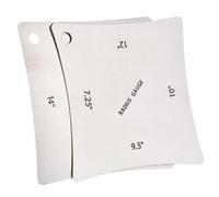 Herramientas De Reparación Guitarra 2 Piezas De Medidores De Radio De Cejuela De Diapasón De Guitarra Herramientas De Luthier Para Medir Diapasones