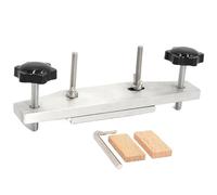 Herramientas De Reparación Guitarra Herramienta De Reparación De Puente De Guitarra Folk Pinza Para Tabla De Cuerdas Juego De Fijación Con Pegamento(Metal)