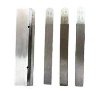 Herramientas De Reparación Guitarra Juego De 4 Limas Para Cejuelas De Guitarra Ranuras Para Coronar Trastes Kit De Herramientas De Reparación De Luthier