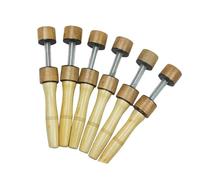 Herramientas de reparación para violín 6 uds abrazaderas para violín herramientas de reparación y pegado de abrazaderas