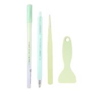 Herramientas de scrapbooking, barra de pegamento para scrapbooking, juego de 4 herramientas de mano, juego de herramientas de manual multifuncional para arte de papel, fabricación de tarjetas y