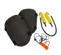 Herramientas De Seguridad para Hielo,Herramienta De Supervivencia Ergonómica con Silbato | Equipo para Pesca En Hielo con Rodilleras | para Pesca En, Actividades Al Aire Libre, Esquí