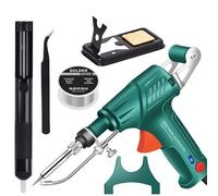 Herramientas de soldadura láser industriales calentadas internamente, juego de pistolas de soldar de soldador multifunción, calor interno de soldador automático con cable, para reparación industrial