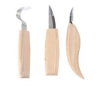Herramientas De Tallado Madera, 3 Uds., Gancho for Cuchillo, Cincel, Cortador for En, Herramienta Con, Afilador Adicional, Kit Arte for Manualidades