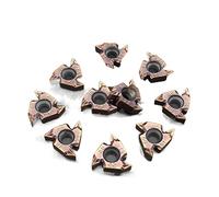 Herramientas de torneado, 10pcs Insertos de cortadores 10PCSER M AG55 AG60 FT1125 Insertos de carburo de alta calidadIR M AG55 AG60 Herramienta de torneado de hilo Herramientas de torno de corte Fresa