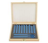 Herramientas de Torno, Cincel de torno 8 x 8, 11 piezas juego de cuchillas para torno, cinceles de torno de acero con punta de metal duro para soldadura fresado y corte