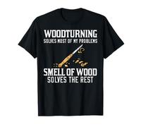Herramientas de torno de carpintería Proyecto Woodturner Camiseta