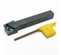 Herramientas de torno SER 1212 1616 2020 2525 H16 K16 M16 portaherramientas de torneado de roscas 16ER PCD CBN insertos de carburo AG55 AG60 insertos Herramienta de Torno(SER1212H16)