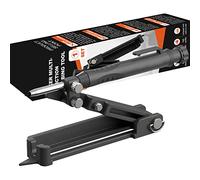 Herramientas de trazado multifuncionales, herramienta de trazado, con lápiz de construcción, medidor de contorno con cerradura para copiar con precisión la forma irregular (A)