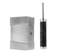 Herramientas de violín Luthier de aleación de aluminio, soporte de puente for violín, puente de abrazadera for fabricante de violín, plantilla autoajustable con código de molienda