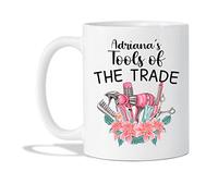 Herramientas Del Oficio Del Estilista Tazón Cerámica Tazas De Regalo Graciosa Tazas Té Regalos Divertidos Para Trabajo Amigos Colegas 330 Ml