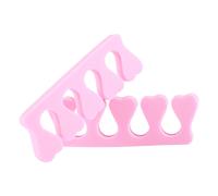Herramientas desechables para pedicura, separadores de dedos de esponja de espuma suave con diseño en forma de corazón, separadores de dedos