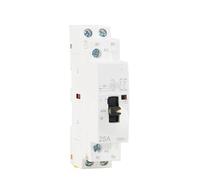 herramientas electricas Contactor Modular 2P 16A 20A 25A 2NO O 2NC 220V Control Manual Contactor Doméstico Tipo De Carril Din 1 Uds(P 16A 2N0 220V)