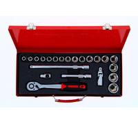 Herramientas > Estuches > Caja de carracas y vasos 1/2''''