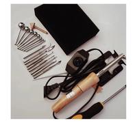 Herramientas for hacer flores de tela DIY, ajuste de temperatura, soldador ajustable, paleta de planchado 18