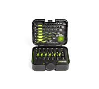 Herramientas GRIPEDGE | Juego de 14 extractores G-FORS | Tamaños #1 - #7 | Brocas de Mano Izquierda Incluidas | Elimina Pernos Rotos, Pernos Pelados/Tornillos | Incluye Caja de plástico Premium con