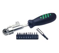 Herramientas Laser Destornillador De Cabeza Angulada De 3 Vías Y 10 Puntas 2517