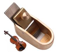 Herramientas luthier de latón, cepillador de micro de cuchilla de 16 mm, mini plano de chaflán, plano de bloque de ángulo bajo de bricolaje para violín viola violon de madera de madera hombro