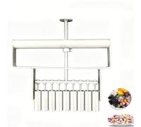 Herramientas manuales for hacer bolas de taro,Máquina formadora de perlas de tapioca de acero inoxidable,Divisor de relleno de orificios múltiples,Máquina formadora manual de alimentos(9holes)