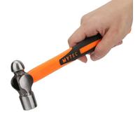 herramientas martillo de bola 0.5lb ball pein martillo ergonómico de goma cusion grip, herrero/chasing/masonry/rounding/pin hamer