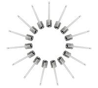 Herramientas Mobi Lock Ball Pump: Ideales para inflar balones de fútbol, Baloncesto, Voleibol y Cualquier Otro Tipo de balón Deportivo. (Paquete de 15)