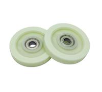 Herramientas Paquete de 2 Tambores de Canal de Rodillos 1364059004 Compatible con AEG Compatible con Zanussi Compatible con polea for Secadora Electrolux 1364169001