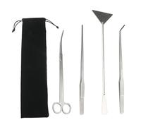 Herramientas para Acuarios,Pinzas De Limpieza Antióxido | Herramienta para Plantas Acuáticas Y Rascadores De Algas - para la Poda, el Mantenimiento y la Forma en Agua Dulce o