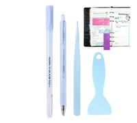 Herramientas para álbumes de recortes, bolígrafo de pegamento para álbumes de recortes - Kit de 4 bolígrafos de pegamento,Juego de herramientas de manual adhesivo fuerte para collage, arte en papel, c