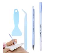 Herramientas para álbumes de recortes, bolígrafo de pegamento para álbumes de recortes - Kit de 4 bolígrafos de pegamento,Herramienta manual de elaboración de libros mayores para collage, creación de
