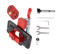 Herramientas para carpintería, para taladrado de aleación de aluminio para carpintería - Herramienta para perforar ferretería, ideal para talleres,