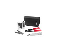 Herramientas para construir una red LAN - LANBERG NT-0301 - Colores variados - Peso 598g - Accesorios incluidos