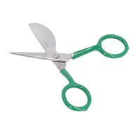 Herramientas para Cortador de Alfombras, Tijeras de Cartón, Tijeras para Alfombras de Acero Inoxidable para Artes Generales, Cortadoras Rotativas de Papel (Verde)